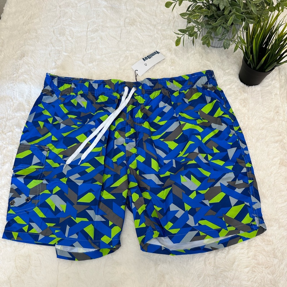 NWT. Men’s swim trunks. Size 40.